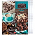 Тетрадь на кольцах 120л  "Кофе и шоколад"  Hatber
