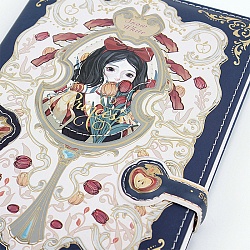 Блокнот 11,6*16,5см 112л обложка кожзам с тиснением "золото"