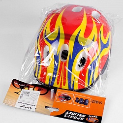 шлем для мальчиков защитный цвет ассорти