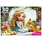 пазлы   30 элементов принцесса и лисёнок