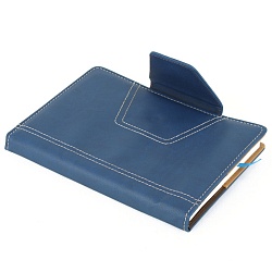 ежедневник а5 недатиров. 120л  обложка к/з  на застежке с держ. д/ручки