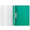 папка-скоросшиватель с перфорацией а4 "brauberg" 180мкм зелёная