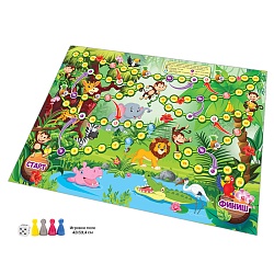 игра настольная бродилка а2 "жаркие джунгли"