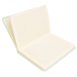 Блокнот 13*18см 80л обложка кожзам "Дино" клетка