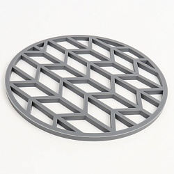 подставка под горячее в форме круга ассорти