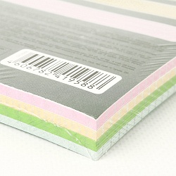 сменный блок для тетрадей на кольцах  а5 200л. ассорти hatber