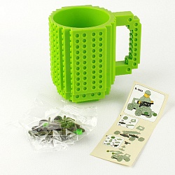 кружка-конструктор 400мл зеленая