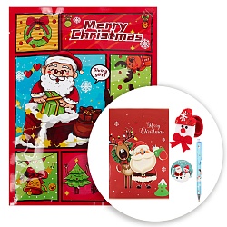 Набор подарочный (блокнот, ручка, зажим, значок, браслет)