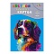 картон цветной мелованный а4  7л. 7цв."щенок" мелованный в папке