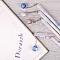 ручка шар. синяя на масляной основе "darvish" с брелоком