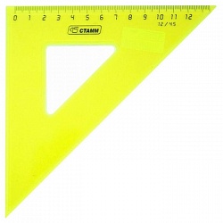 треугольник   12см 45° neon crystal ассорти стамм