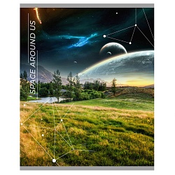 тетрадь  96л кл. "мир вокруг нас" обложка уф-лак