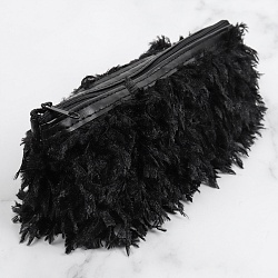 пенал на молнии черный