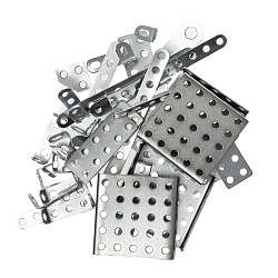 конструктор металлический  для уроков труда "10к" №1 (130 эл)