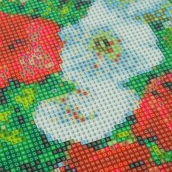 алмазная живопись 40*50см  петунии