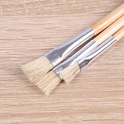 кисти набор  3шт/уп "darvish" (щетина №4, 6,8)