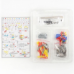 конструктор 5 в1 "metal model". aircraft. 212 дет.