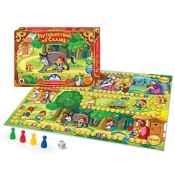 игра настольная. путешествие по сказке "красная шапочка"