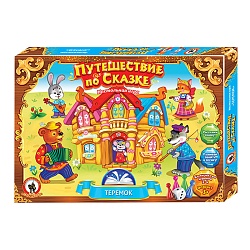 игра настольная. путешествие по сказке "теремок"