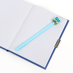 Блокнот 13,5*18 см 50л с замком "Turbo Racing" с ручкой