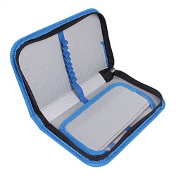 пенал 1отдел. 190*115мм  авто в ночи с откидной планкой