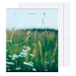 тетрадь  96л кл. "calm" обложка картон