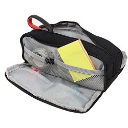 пенал на молнии цвет чёрный