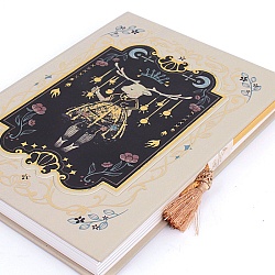 Блокнот 11,6*16,5см 112л обложка карт. с тиснением "золото"