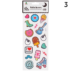 наклейки голография ассорти