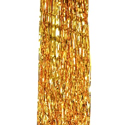 дождик на ёлку волшебство 1,5 м* 10 см, золотой