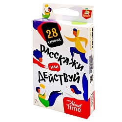 игра настольная "расскажи или действуй"