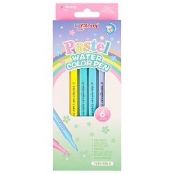 фломастеры  6цв  на водной основе