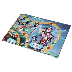 настольная игра ходилка "волшебник изумрудного города"