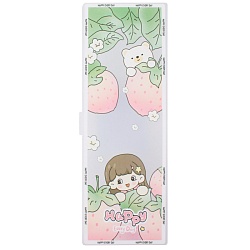 пенал пластиковый  прозрачный с рисунком