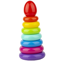 пирамида "капелька" 25 см, 9 дет. (в сетке)