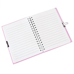 Блокнот 13*18см 48л на спирали с замочком и ключиками