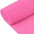 Бумага гофрированная поделочная 50*200см светло-розовая "Darvish"