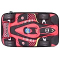 Пенал "3D CARS" 23,5*14*6см (красный)