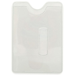 обложка на пропуск/проездной "вафельный рожок" пвх