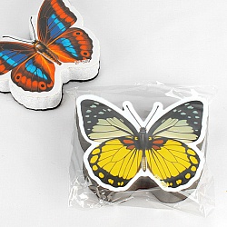 губка-стиратель магнитная (для маркерной доски) "бабочка"