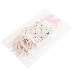 аксессуары для волос в наборе (2 заколки-зажима+ 4резинки)