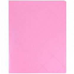 папка с зажимом и карманом а4 diamond розовая