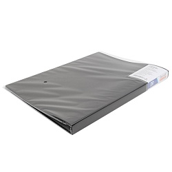 папка  40 файлов 500мкм чёрная