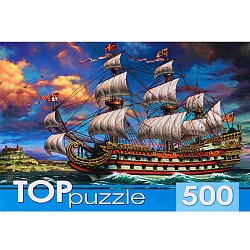 пазлы  500 элементов парусник в море