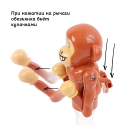 обезьянка-боксёр. игрушка