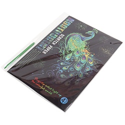 гравюра павлины