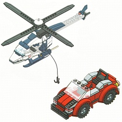 конструктор police 4163.игрушка