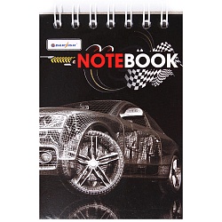 Блокнот  7*10см  60л  "Машины" на гребне