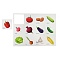 игра развивающая умный сортер "фрукты,ягоды,овощи,грибы"