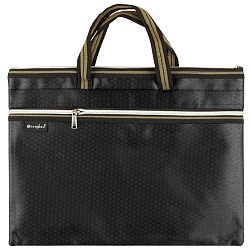 портфель текстильный "darvish" а4 на молнии + карман на молнии